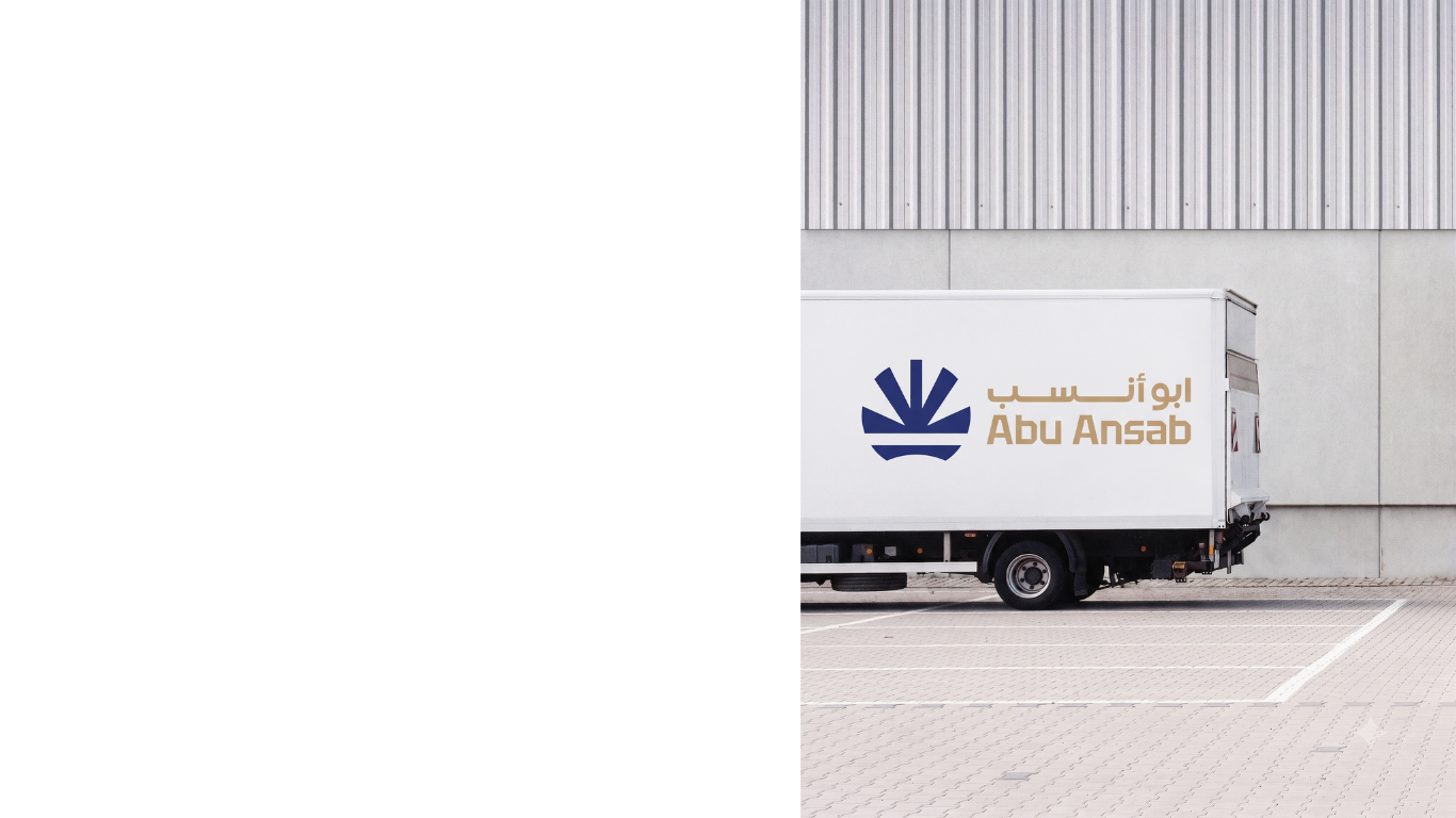Abu Ansab delivery truck